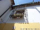 Casa de la Calle Aceite n 4. Reja de rosetas