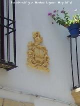 Casa de la Calle Snchez de la Pea n 6. Escudo