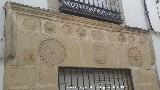 Casa de la Calle Horno Mu�oz n� 10. Dintel
