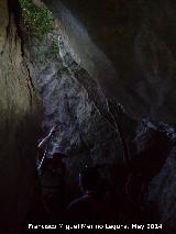 Cueva del Puerto de la Senda. Entrada