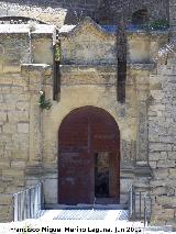 Castillo de Sabiote. Puerta de entrada. 