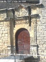 Castillo de Sabiote. Puerta de entrada. 