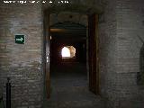 Castillo de Sabiote. Caballerizas. Puerta de comunicacin de las dos caballerizas