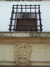 Casa de la Calle Padre Leal. Reja de rosetas