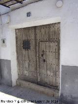 Casa de la Calle Padre Checa n 2. Portn de clavazn