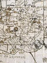 Historia de Jamilena. Mapa de 1641