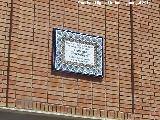 Casa Natal de Francisco Lpez Navarrete. Placa