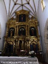 Iglesia de Santiago Mayor. Retablo