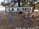 La Aliseda. Cartel