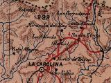 La Aliseda. Mapa 1901