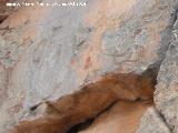 Pinturas rupestres de la Piedra Granadina I. Mancha