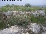 Torre ibero-romana del Cerro de la Horca. Muralla del torren