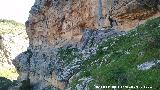 La Cerradura. Abrigos de la pared rocosa de Los Caones