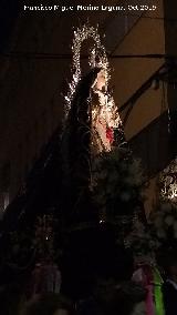 Fiestas de Ntra Sra del Rosario. Procesin de la Virgen del Rosario