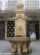 Fuente de los Cuatro Caos. 