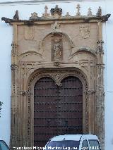 Iglesia de Santa Marta. Portada