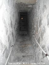 Castillo de Mengbar. Escaleras