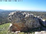 Cerro de la Atalaya. Pea de la cima