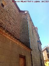 Iglesia de San Juan Bautista. Unin entre el Castillejo de los Benavides y la Iglesia del siglo XVI