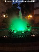 Fuente de la Plaza de la Iglesia. 