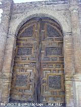 Iglesia de los Santos Mrtires. Puerta del porche