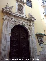 Convento de las Catalinas. Portada