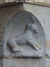 Convento de las Catalinas. Perro de Santo Domingo