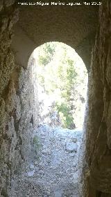 Castillo de Tscar. Puerta de la torre