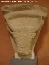 Villa Romana de Bruel. Clave de arco siglos II-IV d.C. Museo Provincial de Jan