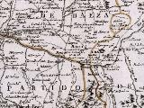 Cortijo de Valdecanales. Mapa 1787