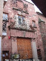 Castillo de Bailn. Fachada del Palacio Ducal