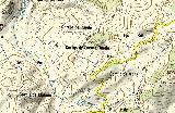 Cortijo de Fuente Rueda. Mapa