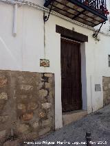Casa de la Calle El Carmen n 2. 