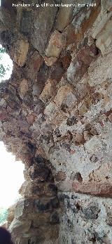 Castillo del Poyato. Detalle de la b�veda