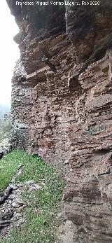 Pinturas rupestres del Cerro de la Caldera. Abrigo