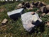 Molino de Montefuerte. Piedras de molino