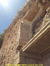 Muralla de Jan. Lienzo Norte XX. Daos ocasionados por los vecinos a la muralla