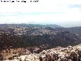 Pen del Guante. Vistas hacia la Cuerda de la Calera