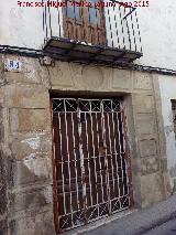 Casa de la Calle Chirinos n 84. Portada