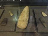 Hachas de Cuarcita. Museo de la Ciudad - Alcal la Real