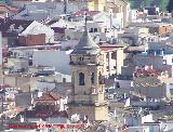 Baslica de San Ildefonso. Torre campanario. 