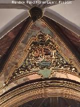 Bas�lica de San Ildefonso. Tabern�culo. Escudo