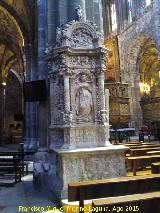 Catedral de vila. Retablo de Santa Catalina. 
