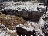 Castillo de Arenas. Recinto Superior. Aljibe