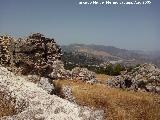 Castillo de Arenas. Recinto Superior. 