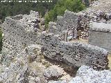 Castillo de Arenas. Recinto Inferior. Torren de tapial