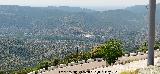 Mirador Santuario Virgen de la Cabeza. Vistas hacia Lugar Nuevo
