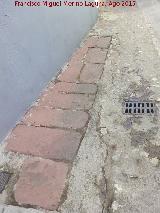 Calle Telgrafos. Aceras originales