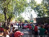 Avenida de San Miguel de Fluvia. Durante la Vuelta Ciclista a Espaa