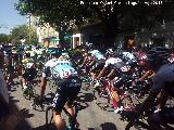 Calle Domingo Arroquia. Durante la Vuelta Ciclista a Espaa